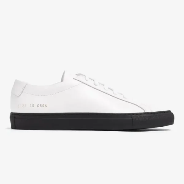 Common Projects Achilles White Black Sneakers