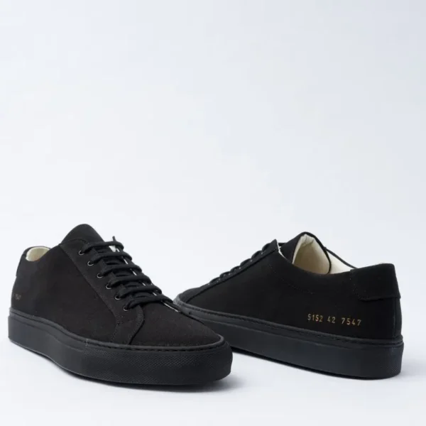 Common Projects Original Achilles Black Suede