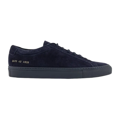 Common Projects Achilles Low Navy Suede