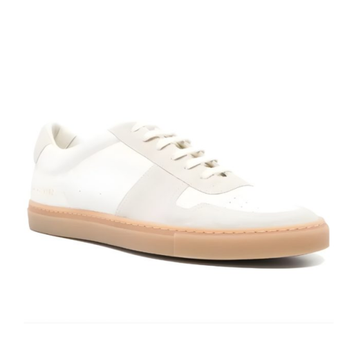 Common Projects White Premium Leather Sneakers