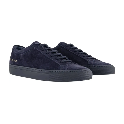 Common Projects Achilles Low Navy Suede
