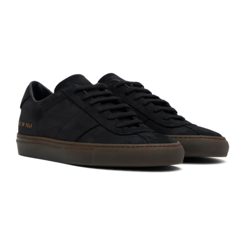Common Projects Black Leather Sneakers