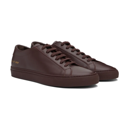 Common Projects Achilles Low Burgundy