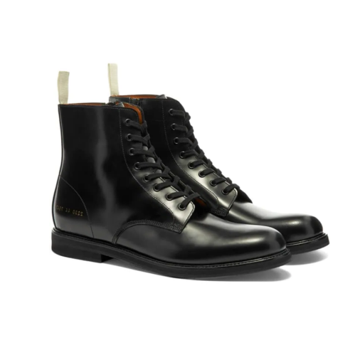 Common Projects Combat Boots Black